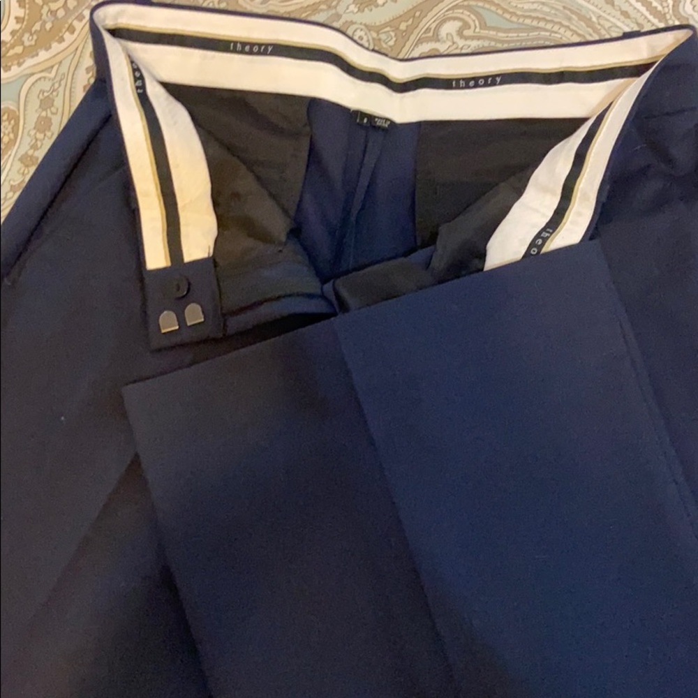 Theory wide leg trousers - Picture 2 of 3